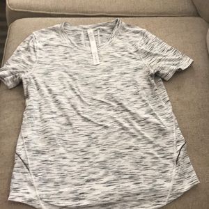 Lululemon 2 shirt we are from space pattern grey